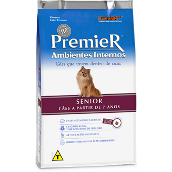 Premier Senior +7 Anos Ambientes Internos - 2,5 kg